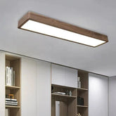 Lustre Plafonnier Design Led Longueur Bois Nouveau Style - Clowas.fr